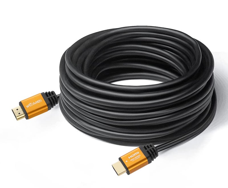 WEIMEI 40 Feet 4K HDMI Cable 2.0 HDMI Cord 40ft Support 4K@60Hz UHD 2160P Ethernet 3D ARC with Gold-Plated Connector and Bare Copper Conductor (6ft to 100ft for Choices) - Image 1